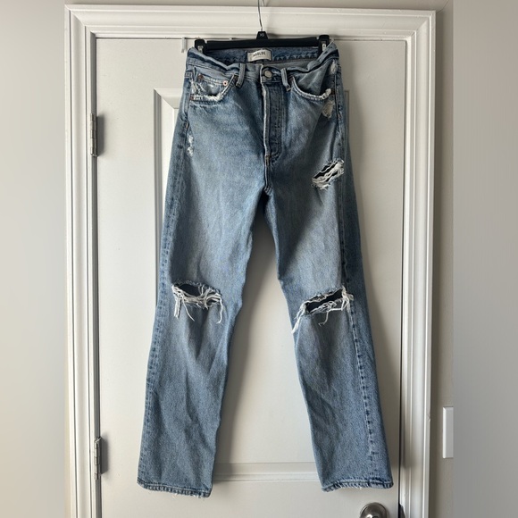 Agolde 90’s Straight Jean Size 25 - Picture 4 of 4